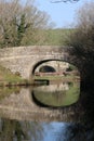 Bridges and reflections, Lancaster Canal, Borwick