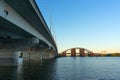 Bridges on river Dnipro