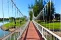 Bridges in Udon Thani parks Royalty Free Stock Photo