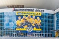 The Bridgestone Arena in Nashville, TN Royalty Free Stock Photo
