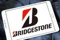 Bridgestone tyre manufacturer logo Royalty Free Stock Photo