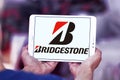 Bridgestone tyre manufacturer logo Royalty Free Stock Photo