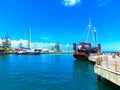 Bridgetown, Barbados - May 11, 2016: The downtown marina of Bridgetown, Barbados Royalty Free Stock Photo