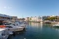 Bridgetown careenage and waterfront - Barbados Royalty Free Stock Photo