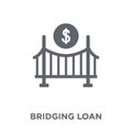 Bridging loan icon from Bridging loan collection.