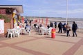 Bridlington North bay,North Yorkshire, UK. Royalty Free Stock Photo