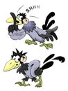 Brids cartoon Royalty Free Stock Photo