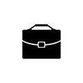 Briefcase, Diplomat Flat Vector Icon