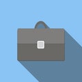 Briefcase flat icon Royalty Free Stock Photo