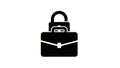 Briefcase icon Royalty Free Stock Photo