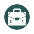 Briefcase Isolated Vector icon which can easily modify or edit Royalty Free Stock Photo