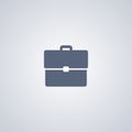 Briefcase, Portfolio, vector best flat icon Royalty Free Stock Photo