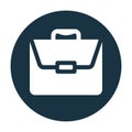 Briefcase, suitcase, business portfolio, bag vector icon