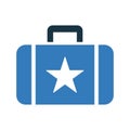 Briefcase, suitcase icon / vector graphics