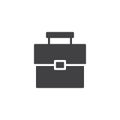 Briefcase vector icon Royalty Free Stock Photo