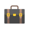 Briefcase vector icon, business and education concept Royalty Free Stock Photo