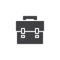 Briefcase vector icon Royalty Free Stock Photo