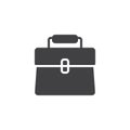 Briefcase vector icon Royalty Free Stock Photo