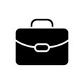 Briefcase vector icon set. portfolio illustration sign collection. Bag symbol. Royalty Free Stock Photo