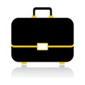 Briefcase. Vector illustration decorative background design Royalty Free Stock Photo