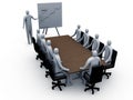 Briefing room #2 Royalty Free Stock Photo