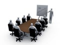 Briefing room #3 Royalty Free Stock Photo