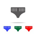 Briefs underpants icon. Elements in multi colored icons for mobile concept and web apps. Icons for website design and development,