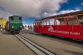 Brienz-Rothorn, Switzerland - Red Cog Railway Track with SLM 3567 H 2/3 steam engine made in 1933