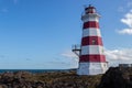 Brier Island Lighthouse, Nova Scotia Royalty Free Stock Photo