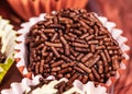 Brigadeiro - Chocolate truffle.