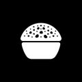 Brigadeiro icon vector. Brazilian sweet brigadier design illustration