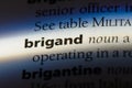 brigand Royalty Free Stock Photo