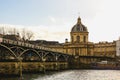 Brige over the Seine river in Paris, France Royalty Free Stock Photo