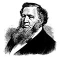 Brigham Young vintage illustration