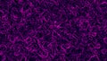 Bright abstract background in dark purple and violet tones, tangled threads, chaotic Smoky glowing waves in the dark