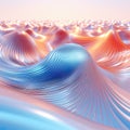 bright abstract background features colorful wave shapes, creating a vibrant and dynamic wallpaper