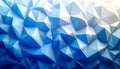 Abstract Blue and White Geometric Faceted Crystal Background Texture image photo Royalty Free Stock Photo