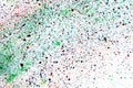 Bright abstract background splattered with drops of paint Royalty Free Stock Photo