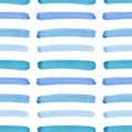 Bright abstract beautiful gorgeous elegant graphic artistic texture blue, turquoise, ultramarine horizontal lines pattern of water Royalty Free Stock Photo