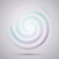 Bright abstract circular rotating spiral A pattern of twisted colored lines for design and creativity Decorative creative design