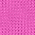 Bright Abstract Geometric Fabric Seamless Pattern White And Black Polka Dots On A Hot Pink Magenta Background