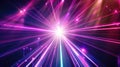 Bright abstract light explosion with stars on a colorful background Royalty Free Stock Photo