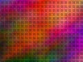 Bright abstract multicolor pixeled background