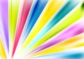 Bright abstract multicolored beams background