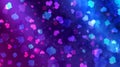 Bright abstract poker bokeh pattern