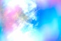 Bright abstract sky with glare background