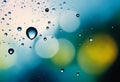 Bright abstract water drops background. Natural backdrop Royalty Free Stock Photo