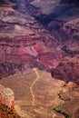 Bright Angel Trail from Grand Canyon Edge