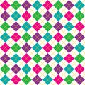 Bright Argyle Pattern