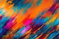 Bright artistic splashes Abstract painting color texture Royalty Free Stock Photo